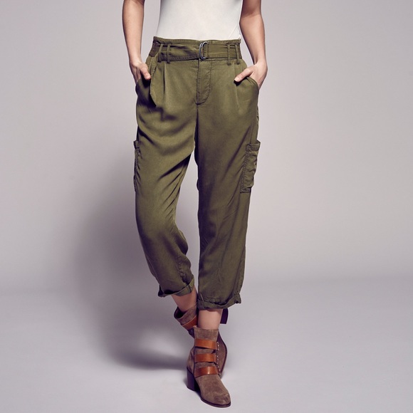 rayon cargo pants